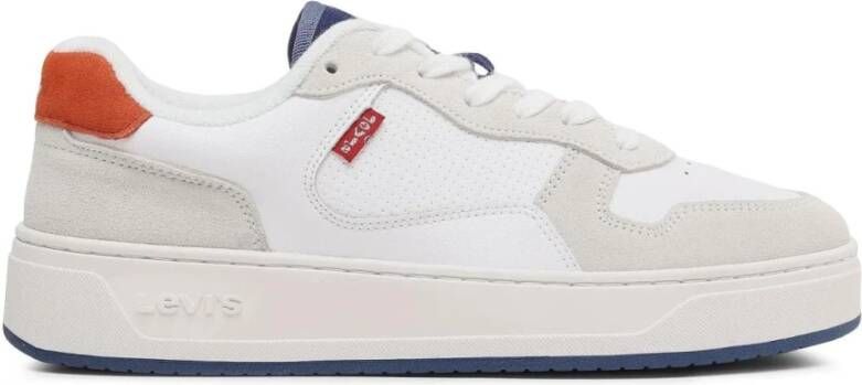 Levi's Sneakers Glide met gekleurd contrastbeleg