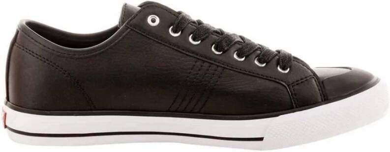 Levi's Stijlvolle Hernandez S Veterschoenen Black Dames