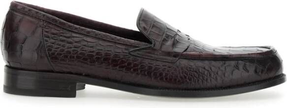 Lidfort Bordeaux Platte Schoenen Luisiana Model