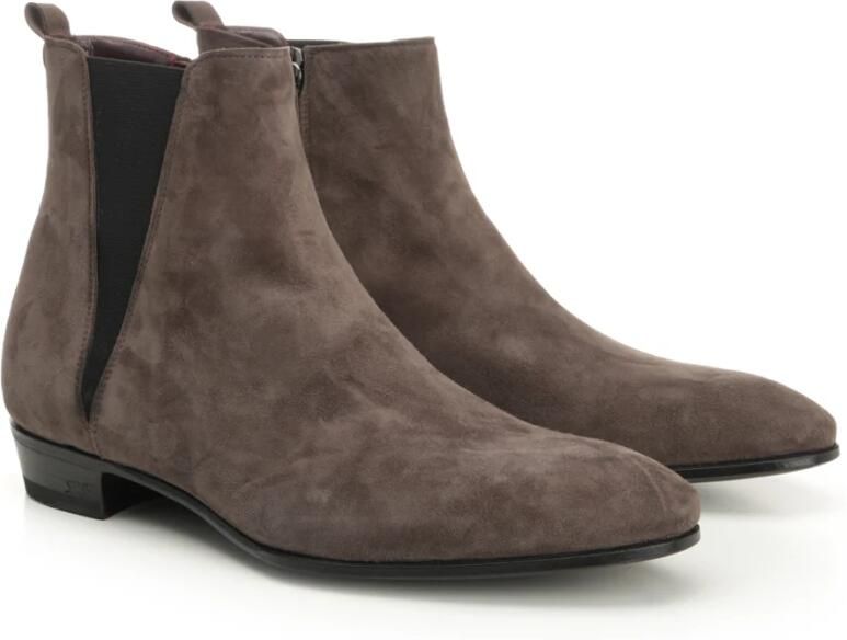 Lidfort Suede Enkelboot - Foto 5