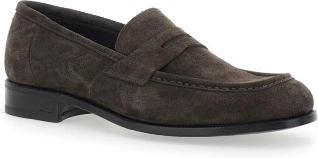 Lidfort Suède Loafers met Amandelvormige Neus - Foto 2