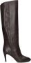 Lina Locchi Klassieke laarzen Dames Laarzen Damesschoenen Leer RS2361 led Bruin - Thumbnail 3
