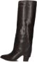 LINA LOCCHI Hoge Laarzen Dames Mw506 Maat: 40 Materiaal: Leer Kleur: Bruin - Thumbnail 2
