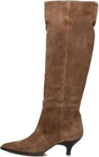 LINA LOCCHI Hoge Laarzen Dames Av 256 Maat: 43 Materiaal: Suède Kleur: Bruin - Foto 3