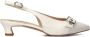 LINA LOCCHI Slingbacks Dames Au 23 Maat: 42 Materiaal: Lakleer Kleur: Wit - Thumbnail 2