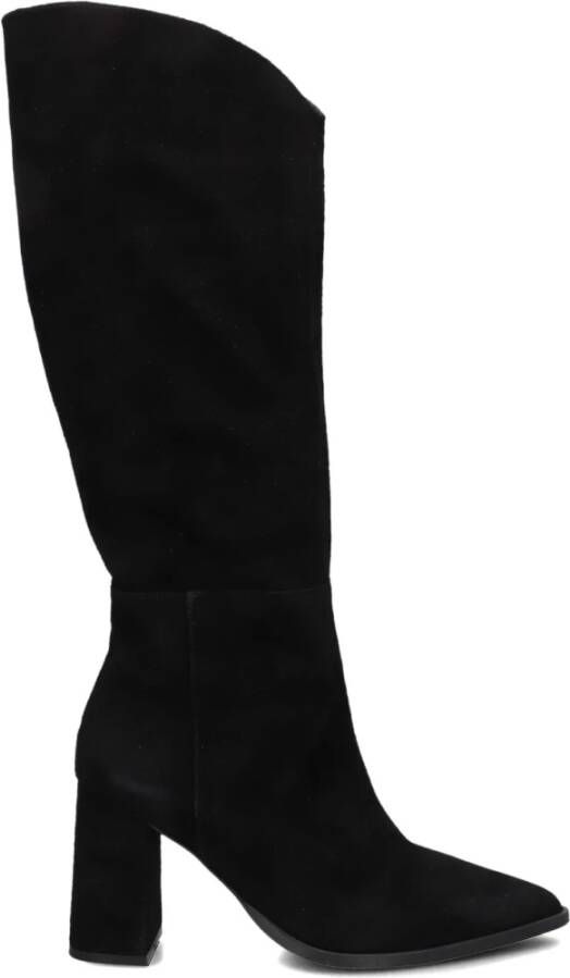 LINA LOCCHI Hoge Laarzen Dames L1216 Maat: 42 Materiaal: Suède Kleur: Zwart - Foto 2