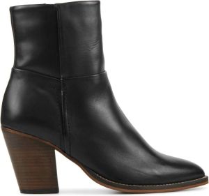 Lina Locchi Cowboylaarzen Dames Laarzen Damesschoenen Leer L1150 Zwart