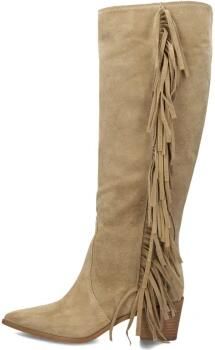 LINA LOCCHI Hoge Laarzen Dames Az53 Maat: 36 Materiaal: Suède Kleur: Camel - Foto 2