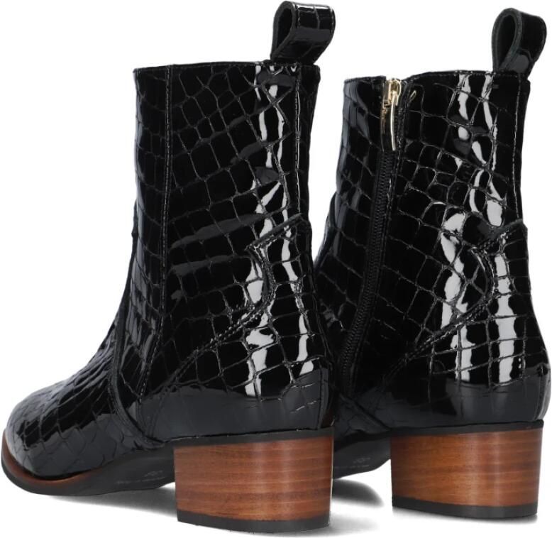 LINA LOCCHI Enkellaarsjes Dames 3231 Maat: 37 Materiaal: Lakleer Kleur: Zwart - Foto 3