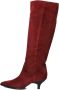 LINA LOCCHI Hoge Laarzen Dames Av 256 Maat: 42 Materiaal: Suède Kleur: Rood - Thumbnail 3