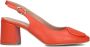 LINA LOCCHI Slingbacks Dames 010-150 Maat: 36 Materiaal: Leer Kleur: Rood - Thumbnail 3