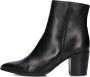 LINA LOCCHI Enkellaarsjes Dames At 156 Maat: 39 Materiaal: Leer Kleur: Zwart - Thumbnail 3