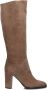 LINA LOCCHI Hoge Laarzen Dames Ar 140 Maat: 43 Materiaal: Suède Kleur: Taupe - Thumbnail 3