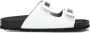 LINA LOCCHI Slippers Dames Led 2 Band Slipper Maat: 38 Materiaal: Leer Kleur: Wit - Thumbnail 3