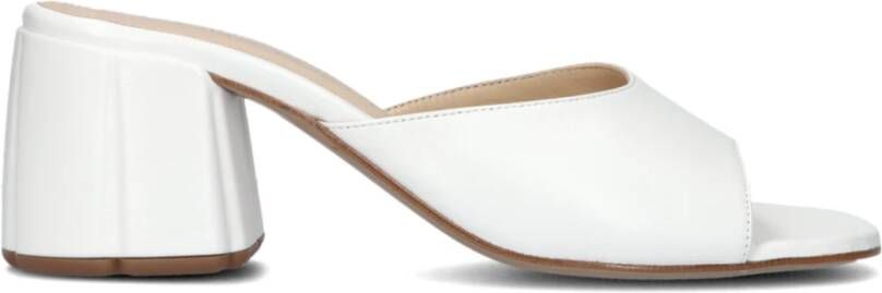 Lina Locchi Witte Pantoffels White Dames