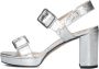 LINA LOCCHI Sandalen Dames Au 180 Maat: 40 Materiaal: Leer Kleur: Zilver - Thumbnail 3