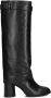 LINA LOCCHI Hoge Laarzen Dames Gd759 Maat: 37 Materiaal: Leer Kleur: Zwart - Thumbnail 2