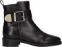 LINA LOCCHI Enkellaarsjes Dames 2232 Maat: 39 Materiaal: Leer Kleur: Zwart - Thumbnail 3