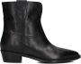 LINA LOCCHI Enkellaarsjes Dames 39445 Maat: 40 Materiaal: Leer Kleur: Zwart - Thumbnail 3