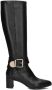 LINA LOCCHI Hoge Laarzen Dames 8596 Maat: 39 Materiaal: Leer Kleur: Zwart - Thumbnail 3