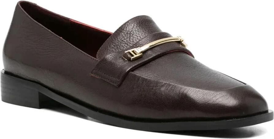 Linda Baumann Crocodile-Embossed Loafers - Foto 2