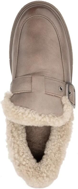 Linda Baumann Leren loafers met vierkante neus - Foto 3