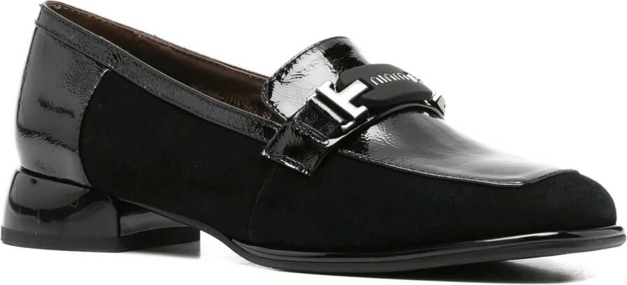 Linda Baumann Loafers met krokodillenprint en blokhak - Foto 2