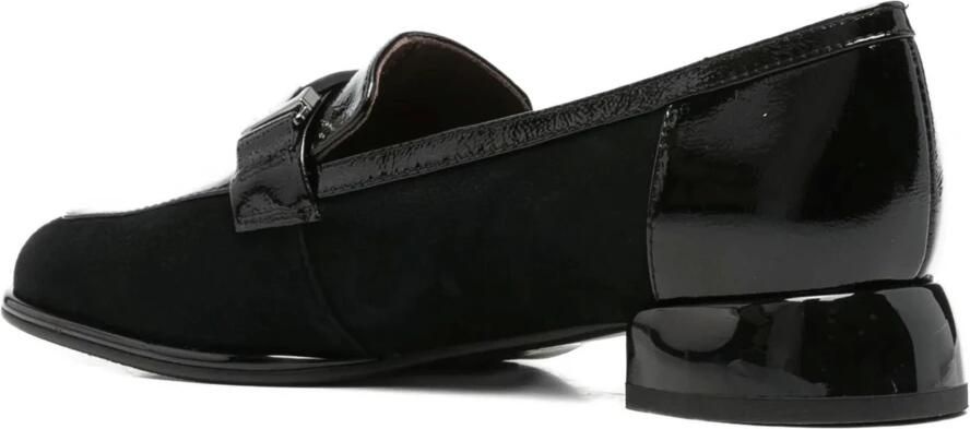 Linda Baumann Loafers met krokodillenprint en blokhak - Foto 3