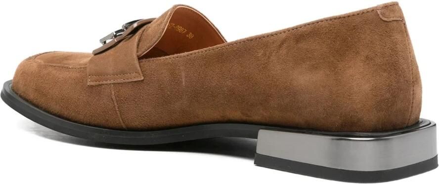 Linda Baumann Loafers met krokodillenprint - Foto 3