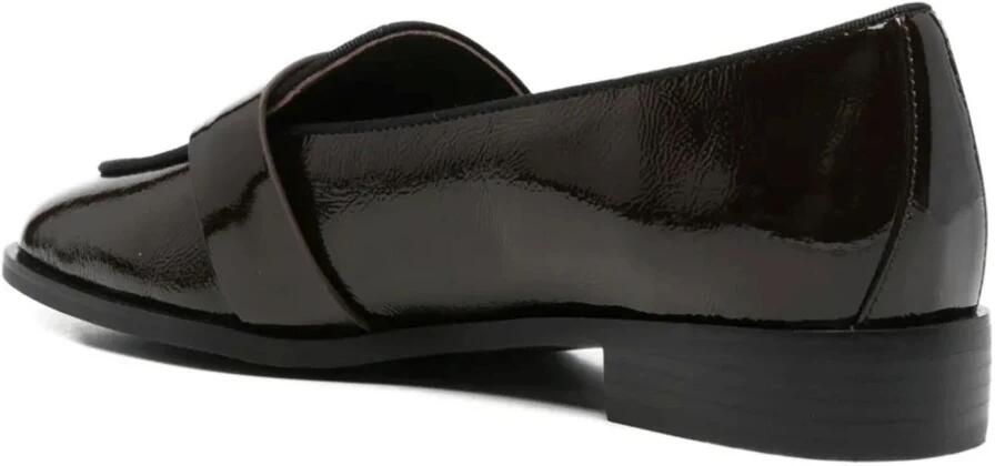 Linda Baumann Loafers van leer met krokodillenprint - Foto 3