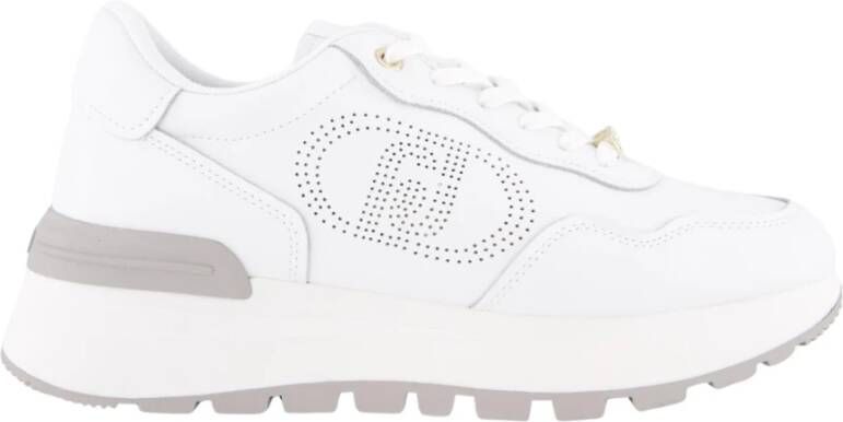 Liu Jo Witte Lage Top Sneakers Trendy Stijl White Dames