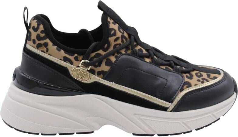 Liu Jo Zwarte platte sneakers Stella Black Dames - Foto 16