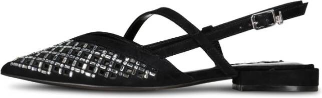 Liu Jo Leren Sandalen Comfort Stijl Elegant Vrouwen Black Dames