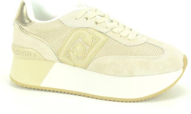 Liu Jo Beige Combi Runner Sneakers Beige Dames