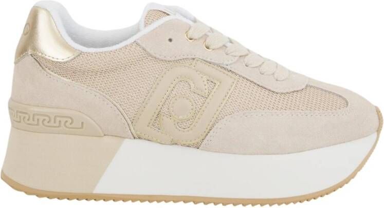 Liu Jo Beige Sneaker Casual Stijl Beige Dames