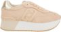 Liu Jo Beige Logo Sneakers met Suède en Mesh Panelen Beige Dames - Thumbnail 23