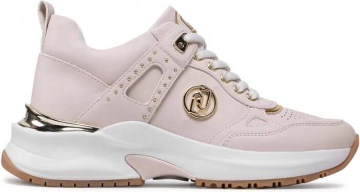 Liu Jo Beige Sneakers Lily 05 Similpelle