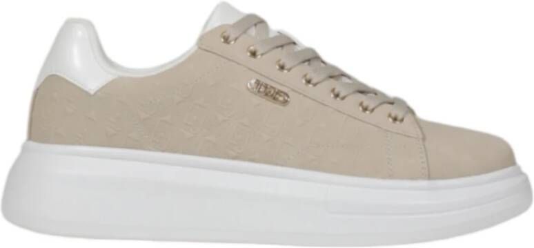Liu Jo Beige Veterschoenen van rubber