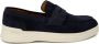 Liu Jo Blauwe Suède Mocassin Rubberen Zool Blue Heren - Thumbnail 6