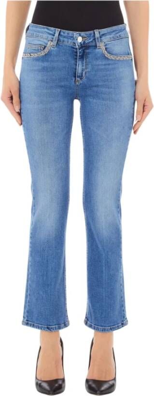 Liu Jo Boot-cut Jeans in blauw denim