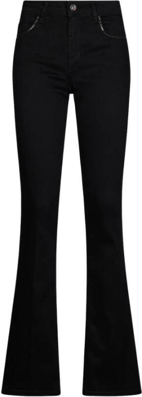 Liu Jo Bootcut Jeans met Strass-steentjes