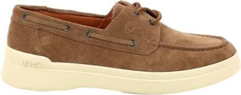 Liu Jo Stijlvolle Loafers voor Vrouwen Brown Heren