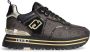 Liu Jo Maxi Wonder 24 Sneaker Bruin Zwart Goud Black Heren - Thumbnail 2