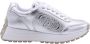Liu Jo Zilveren Eco-Leren Sneakers Lolo 18 - Thumbnail 4