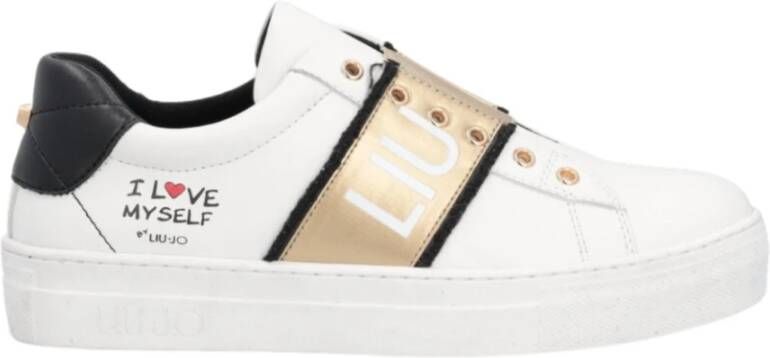 Liu Jo Chic Alicia Sneakers Wit I Love Myself