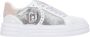 Liu Jo Cleo 08 White Leather Sneakers - Thumbnail 1