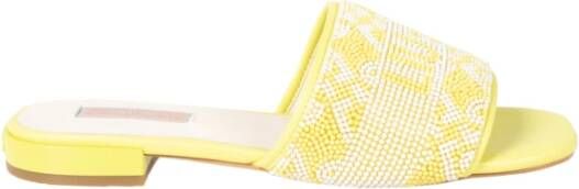 Liu Jo Slip-On Sandalen met Kralen Multicolor Dames