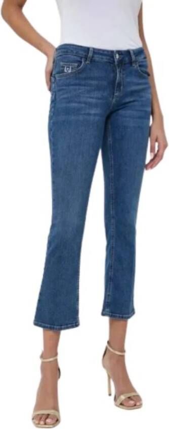 Liu Jo Cropped Bootcut Jeans