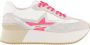 Liu Jo Dames Dreamy 03 Sneaker Wit Roze Multicolor Dames - Thumbnail 1