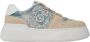 Liu Jo Maxi Denim Sneakers Sand Beige Dames - Thumbnail 1